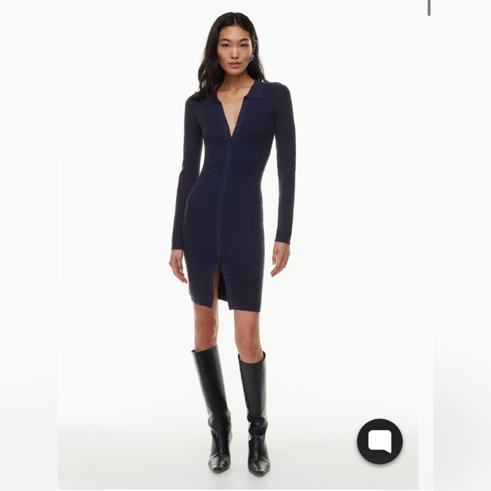 Aritzia Cove Dress- Admiral - Picture 2 of 6